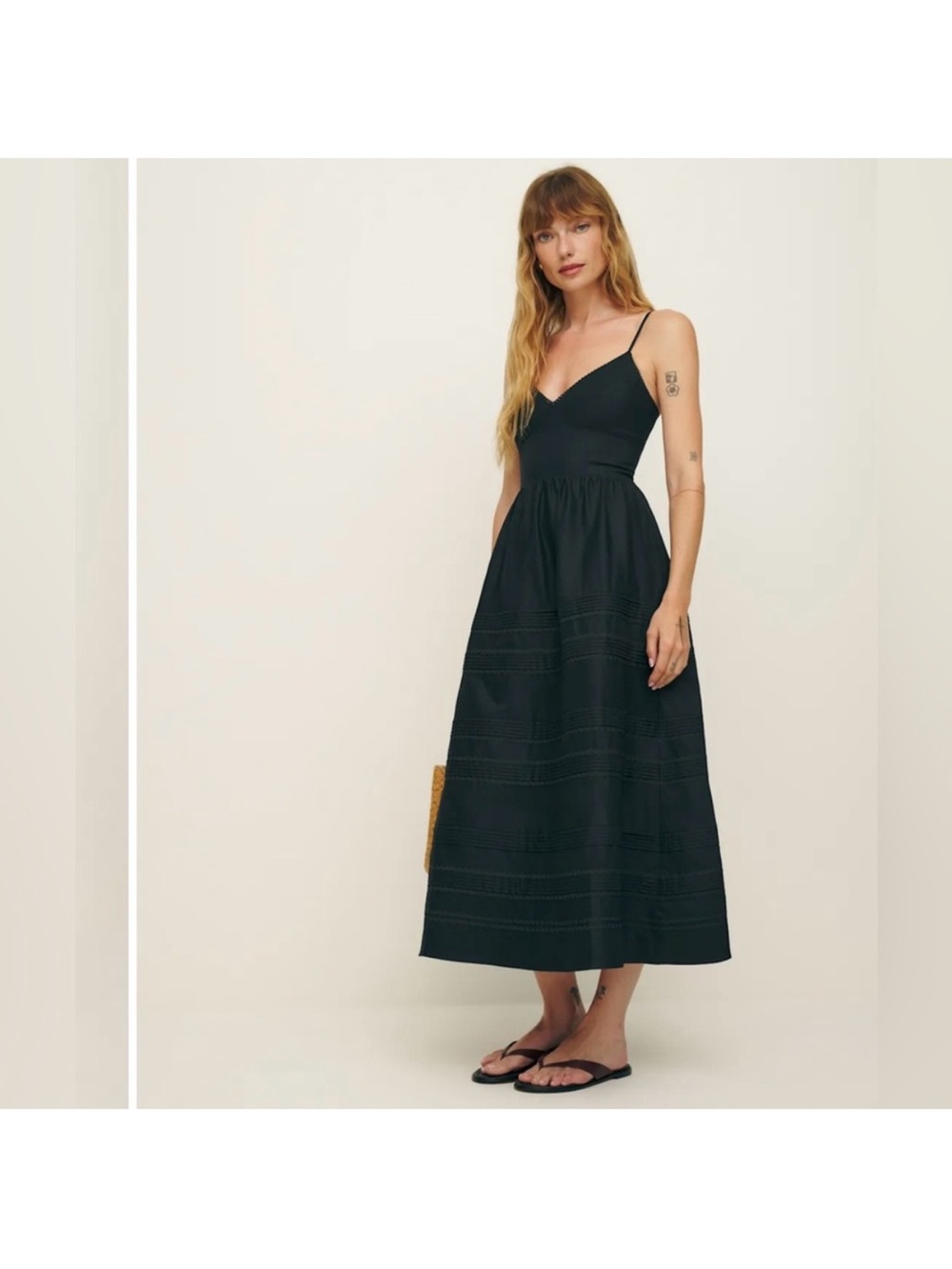 Reformation Naella Midi Dress - NEVER WORN - Picture 1 of 4